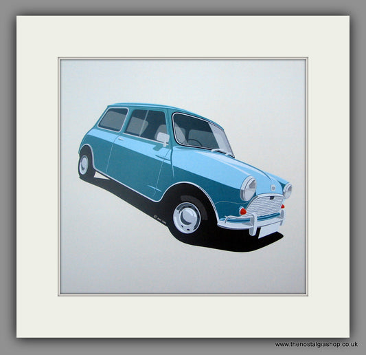 Mini.  Mounted print.