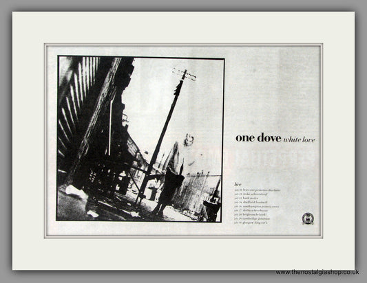 One Dove. White Love. Vintage Advert 1993 (ref AD51112)