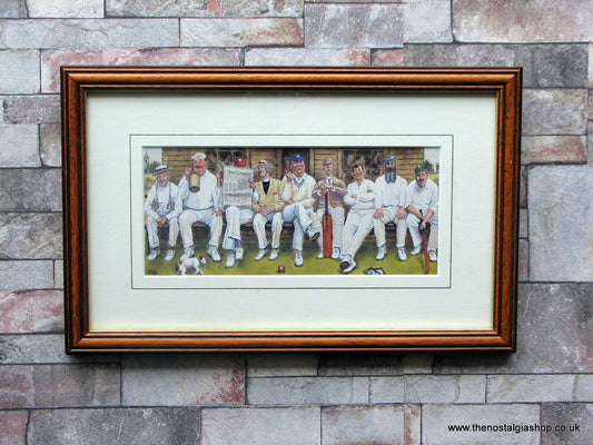 Cricket. Framed Print.