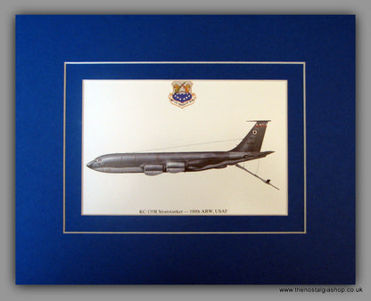 KC - 135R Stratotanker - 100th ARW, USAF. Print.