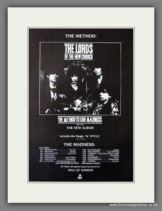 Legs Diamond Out On Bail. Original Advert 1985 (ref AD56078)