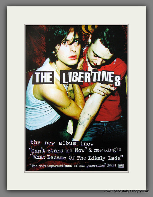 Libertines (The) New Album 2004. Original Vintage Advert (ref AD56112)
