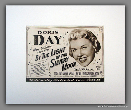 By The Light Of The Silvery Moon. Doris Day 1953 Original Film Advert (M101)