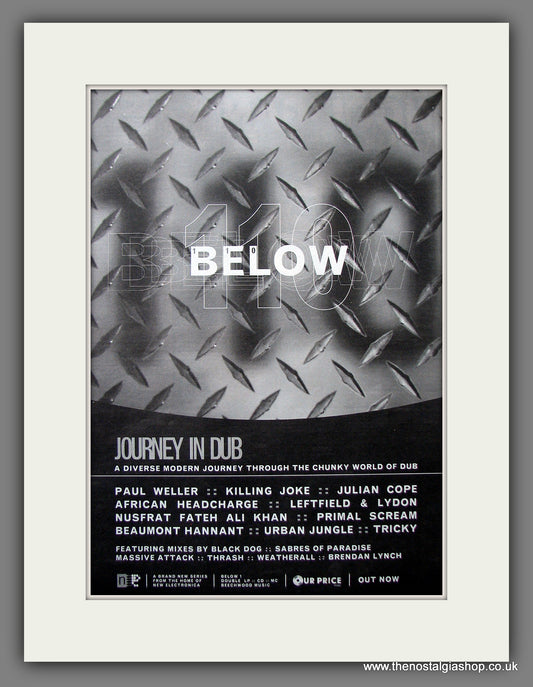 110 Below Journey In Dub. Original Advert 1994 (ref AD13729)