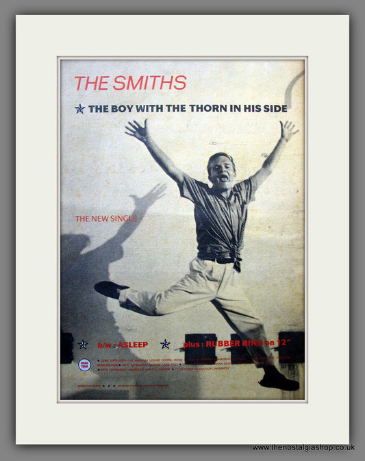 Smiths (The) The Boy With The Thorn In His Side. Original Advert 1985 (ref AD13739)