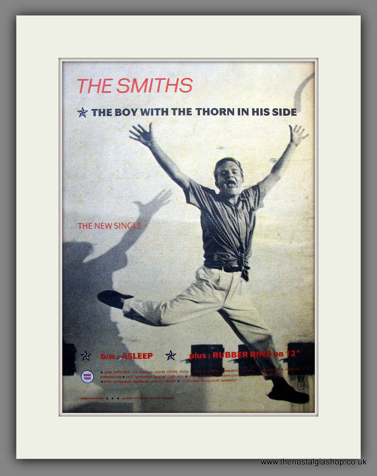 Smiths (The) The Boy With The Thorn In His Side. Original Advert 1985 (ref AD13739)