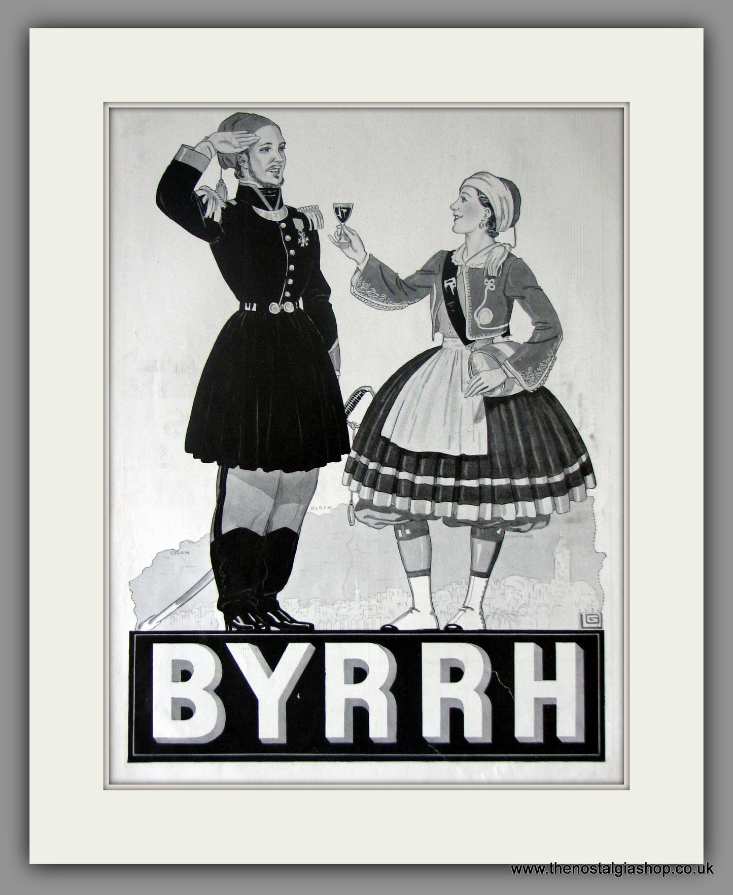 Byrrh. Aromatised Wine Aperitif.. Original French Advert 1930 (ref AD11434)