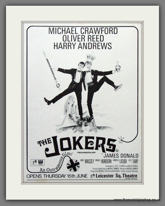 The Jokers. Vintage Advert 1967 (ref AD56140)