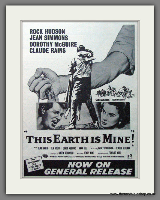 This Earth Is Mine. 1959 Original advert (AD56183)
