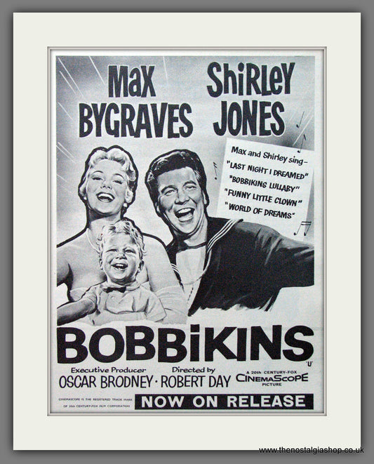 Bobbikins. Max Bygraves. 1959 Original advert (AD56184)