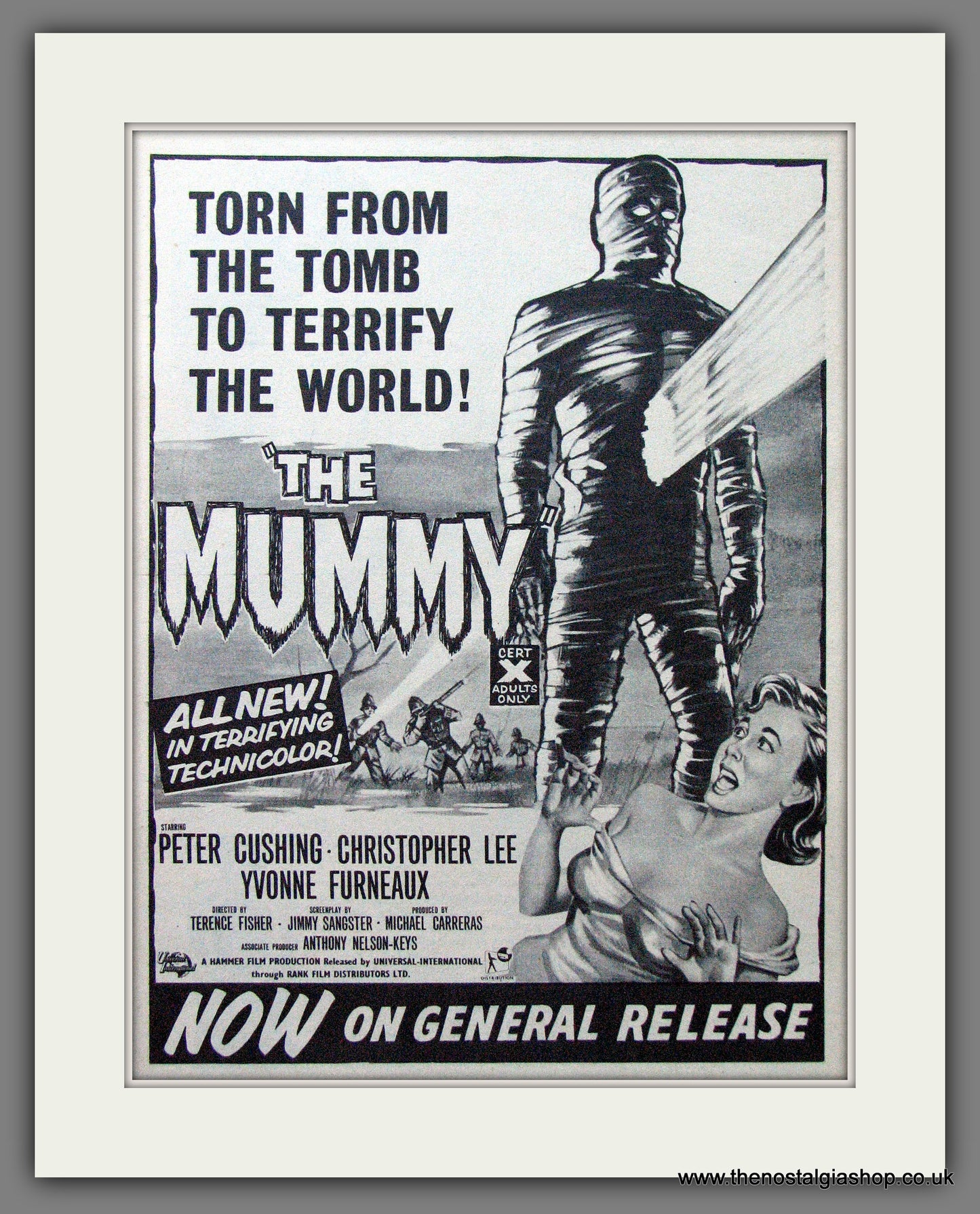 Mummy (The). Vintage Advert 1959 (ref AD51228)