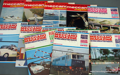 Meccano Magazines 1966. Full year 12 issues.