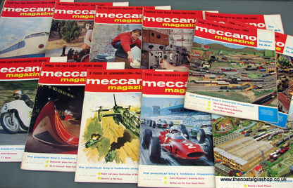 Meccano Magazines 1965. Full year 12 issues.