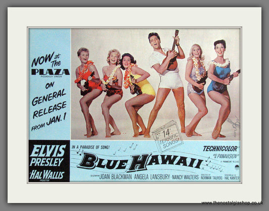 Blue Hawaii. Elvis Presley. Vintage Advert 1962 (ref AD56289)