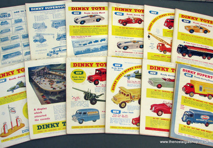 Meccano Magazines 1955. Full year 12 issues.