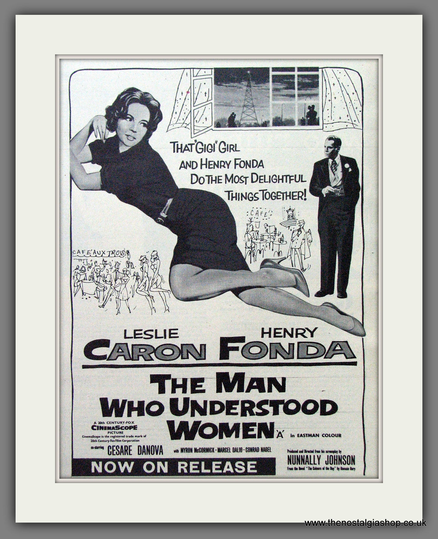 The Man Who Understood Women. Henry Fonda. Vintage Advert 1959 (ref AD56297)
