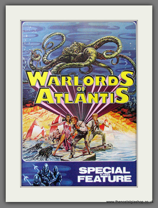 Warlords Of Atlantis. Vintage Advert 1978 (ref AD56307)