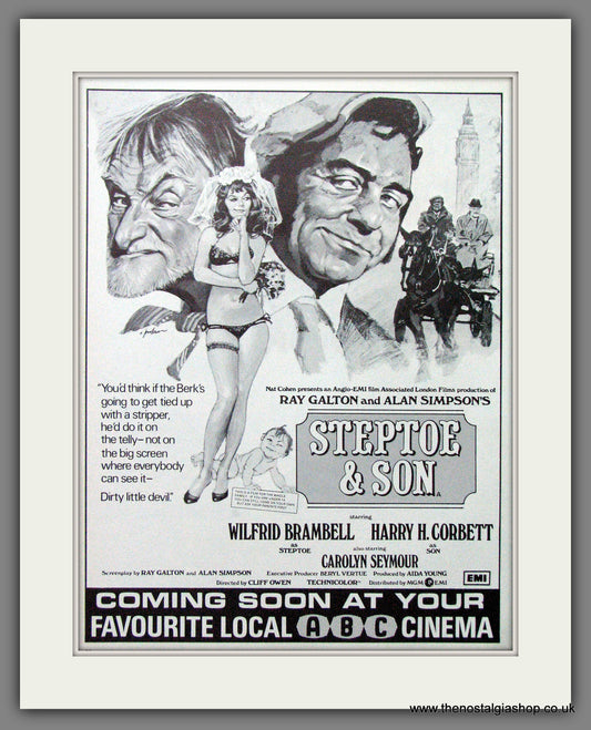 Steptoe & Son. Vintage Advert 1972 (ref AD56318)