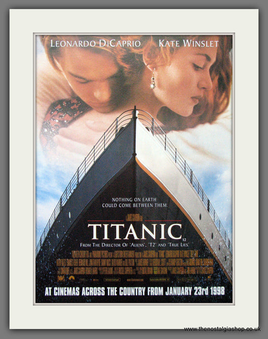 Titanic. Kate Winslet. Vintage Advert 1998 (ref AD56321)