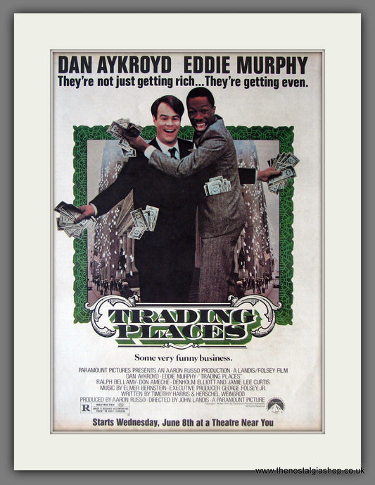 Trading Places. Vintage Advert 1983 (ref AD13804)