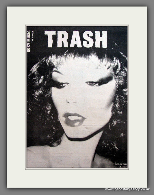 Roxy Music. Trash. Vintage Advert 1979 (ref AD13919)