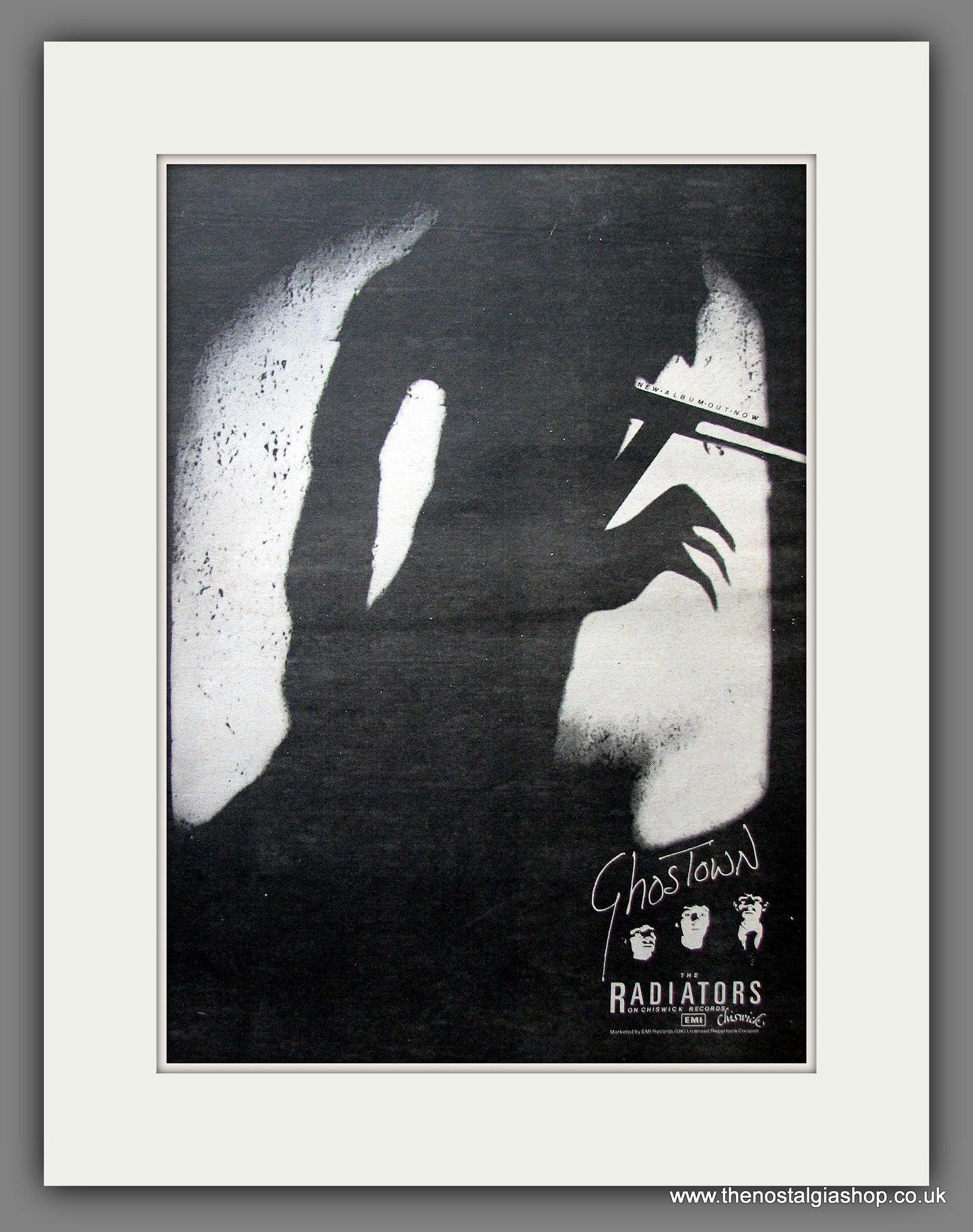 Radiators (The) Ghostown. Vintage Advert 1979 (ref AD13978)