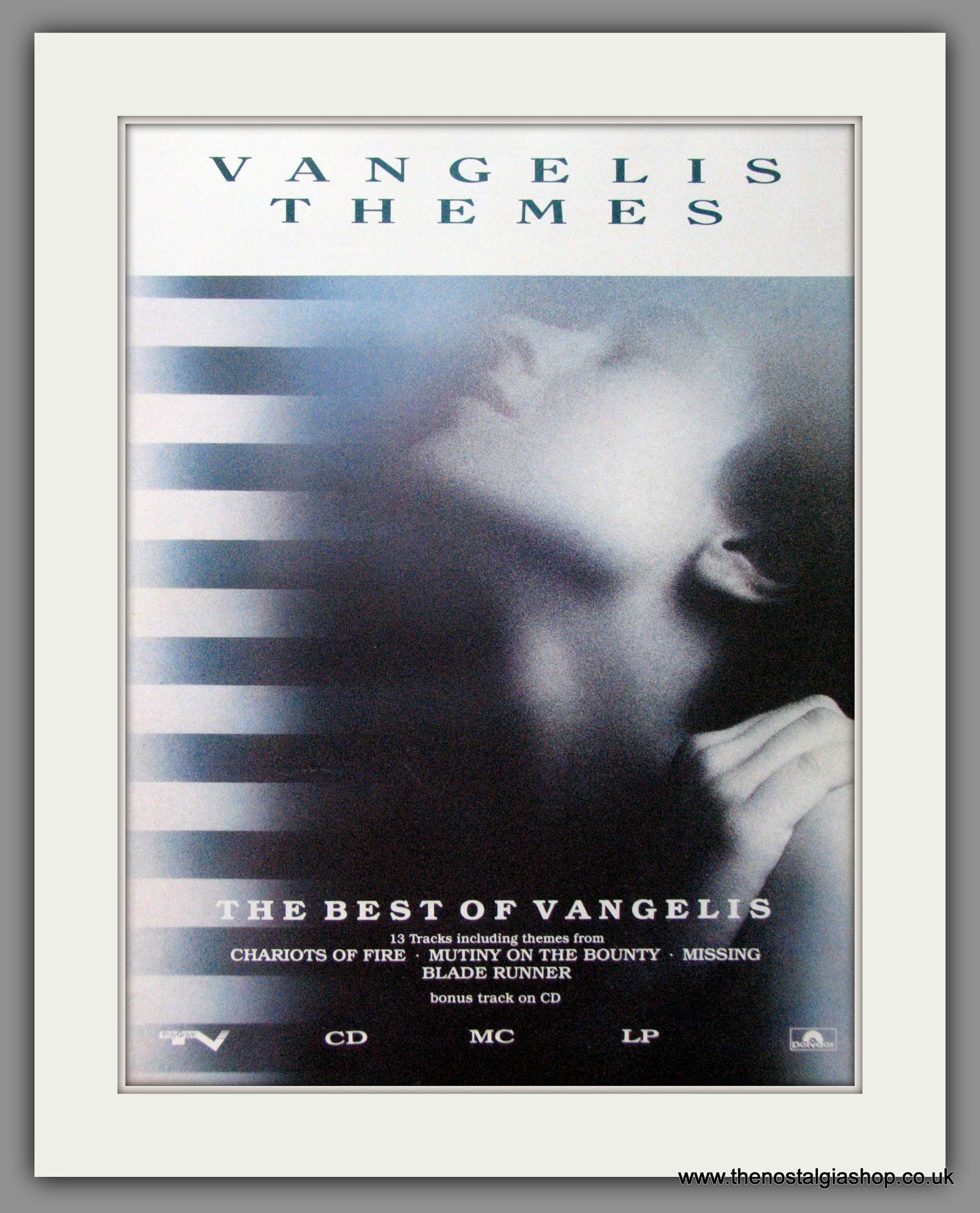 Vangelis Themes. The Best of. Original Advert 1989 (ref AD53350)