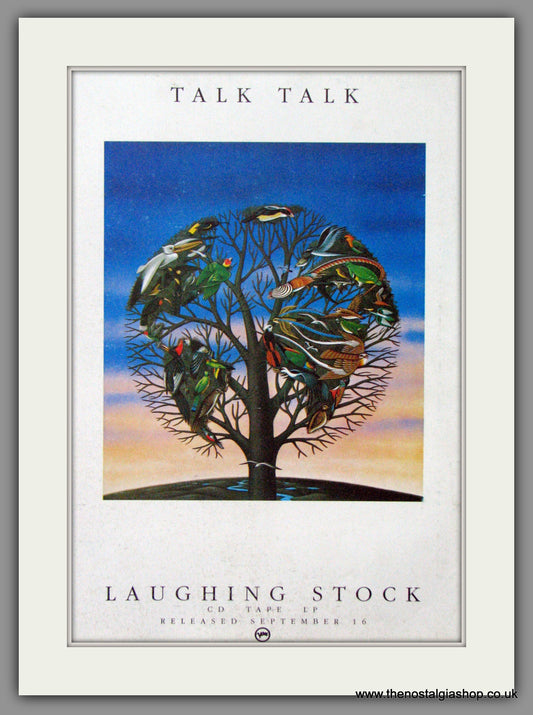 Talk Talk. Laughing Stock. Original Advert 1991 (Ref AD52572)