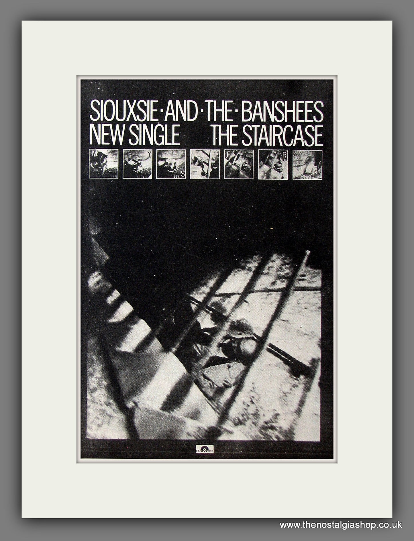 Siouxsie And The Banshees The Staircase. Original Vintage Advert 1977 (ref AD56375)