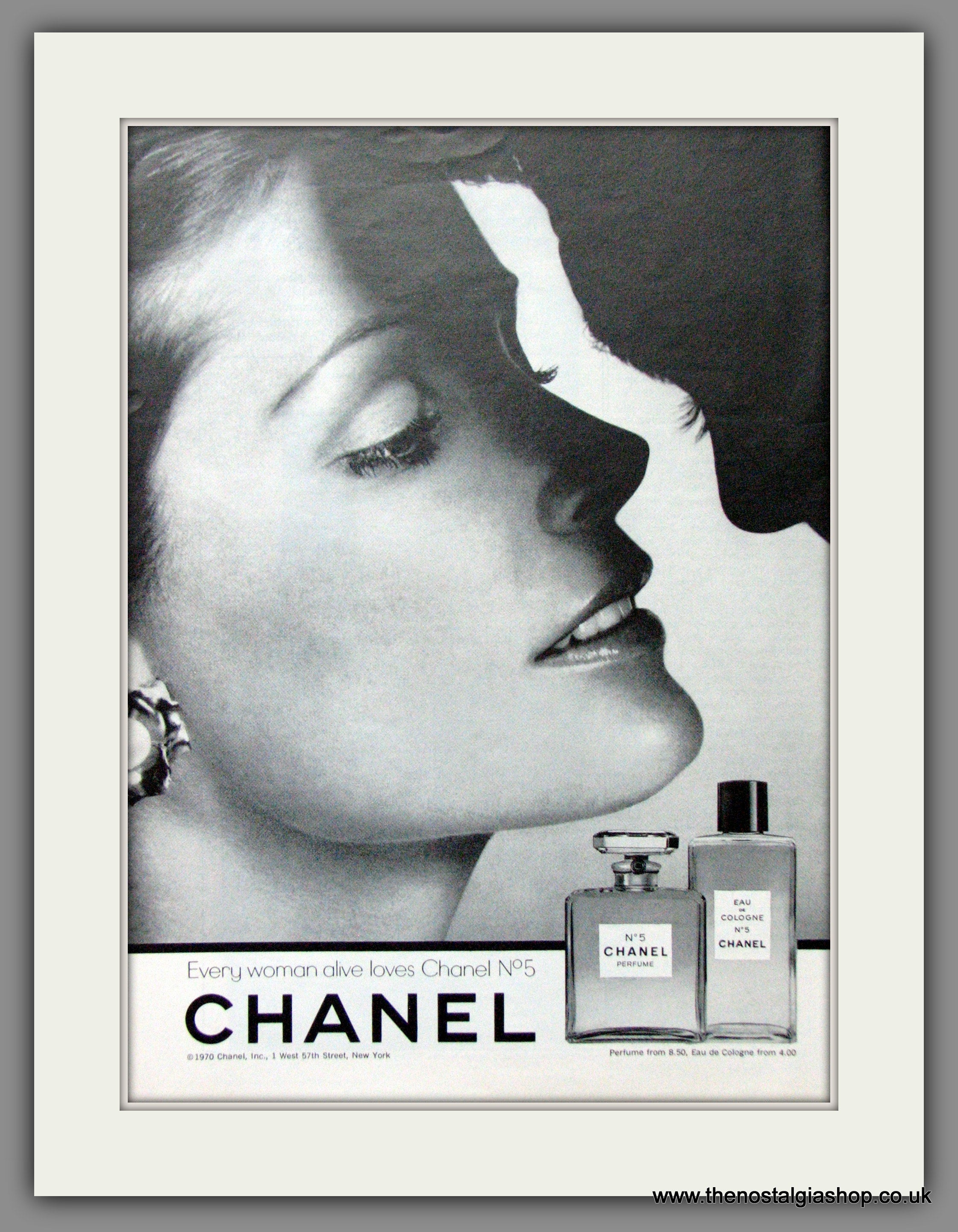 Chanel No.5 Perfume. Original Advert 1970 (ref AD51605) – The