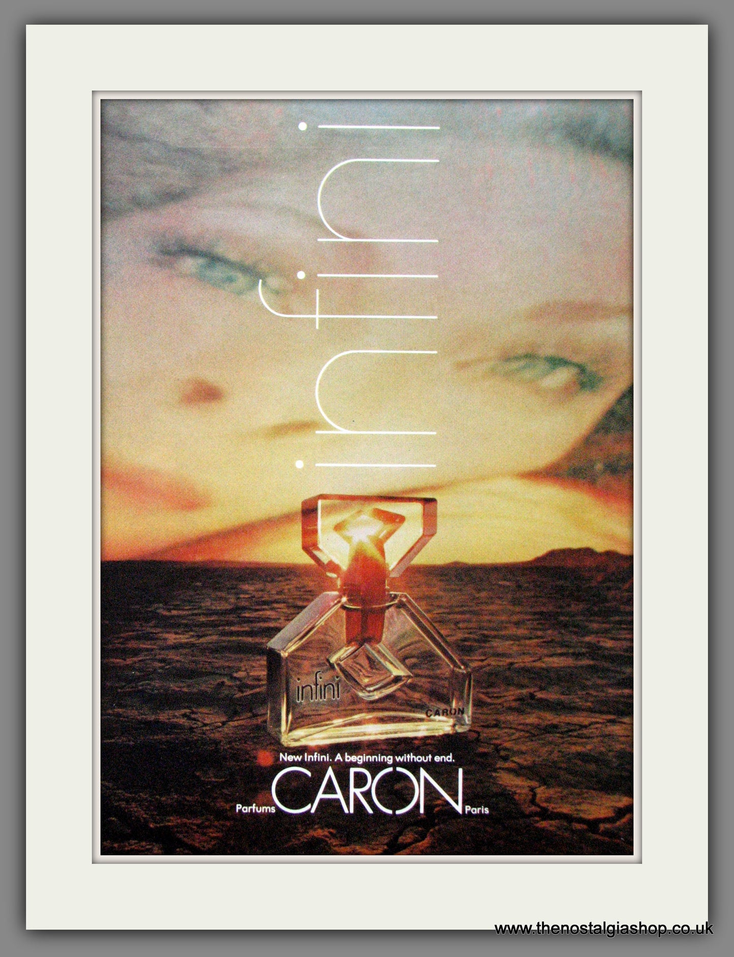 Caron Infini. Paris. Perfume. Original Advert 1970's (ref AD51607)