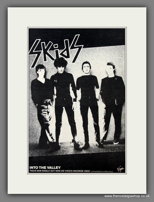 Skids Into The Valley. Original Vintage Advert 1979 (ref AD56388)