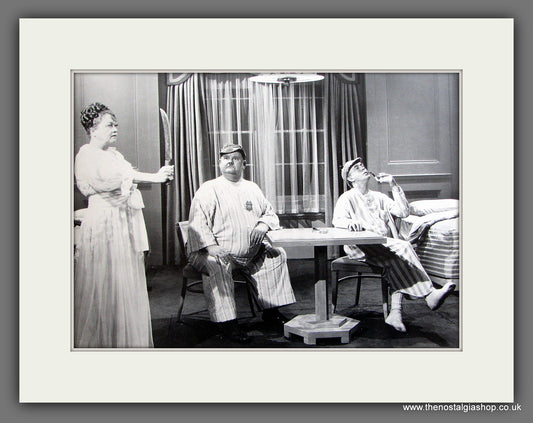 Laurel and Hardy. Mounted Print.