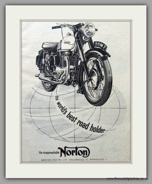 Norton Dominator. Original Advert 1953  (ref AD51953)