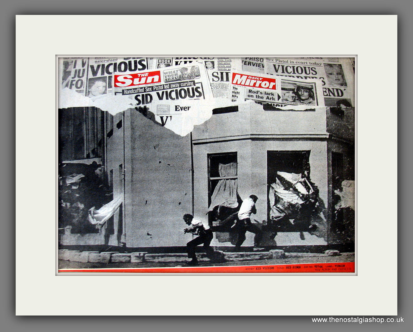 Sex Pistols. Sid Sings. Vintage Advert 1979 (ref AD14113)