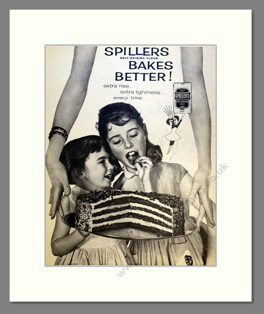 Spillers Flour. Vintage Advert 1960 (ref AD301499)
