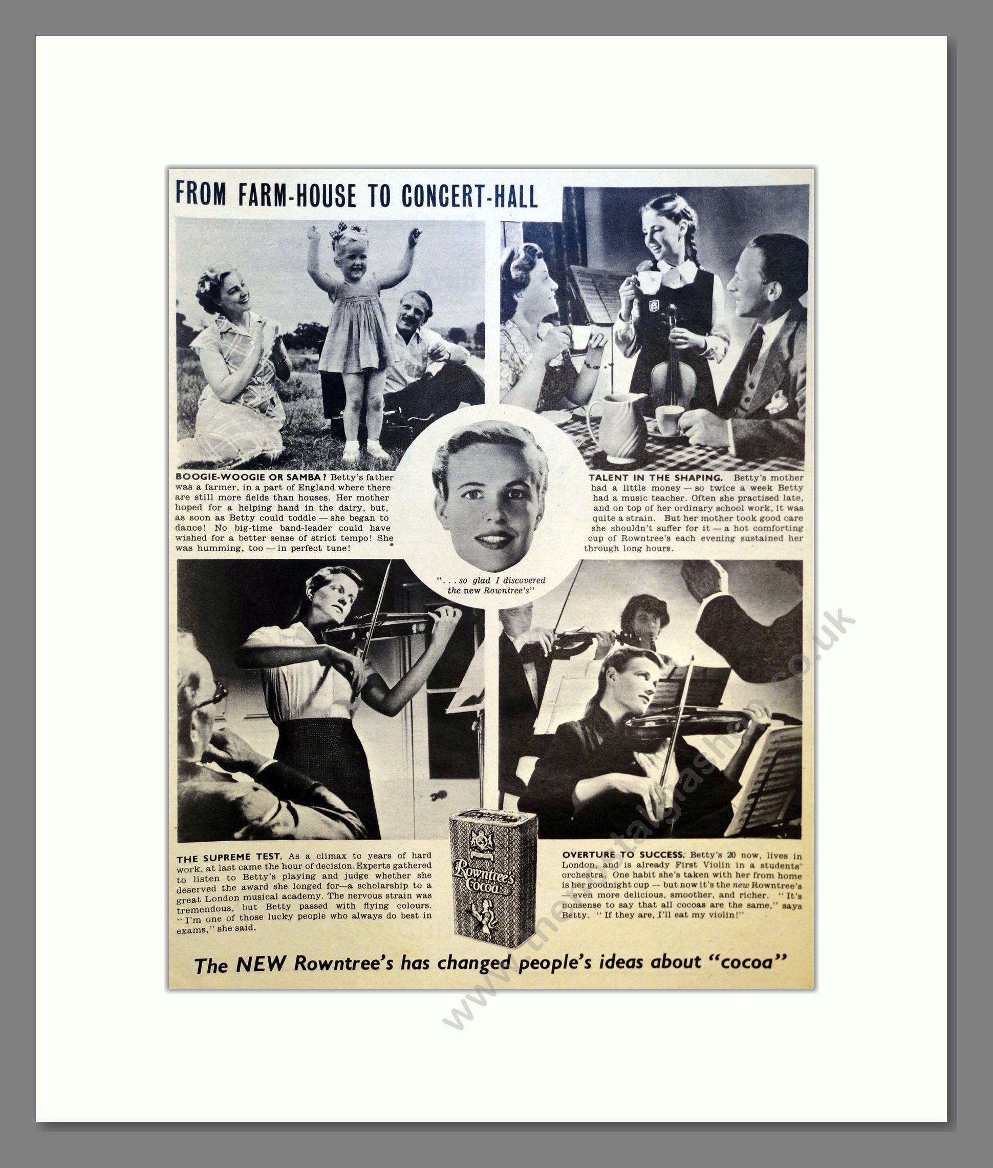 Rowntree's Vintage Advert 1951 (ref AD301559) – The