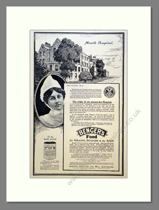 Benger's Food. Vintage Advert 1923 (ref AD301562)