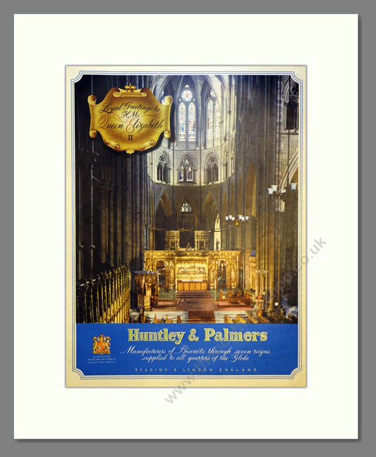 Huntley and Palmers. Vintage Advert 1953 (ref AD301564)