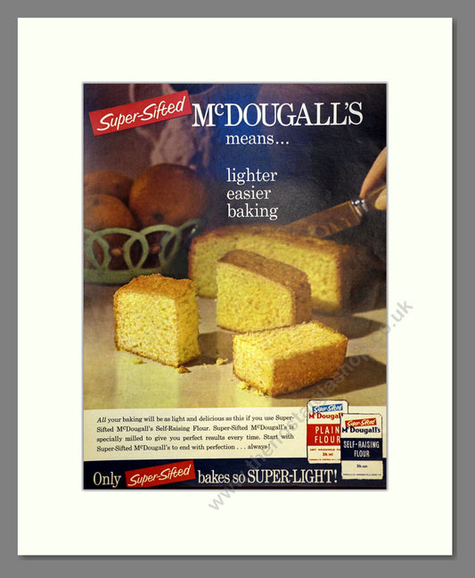 McDougall's Flour. Vintage Advert 1963 (ref AD301635)