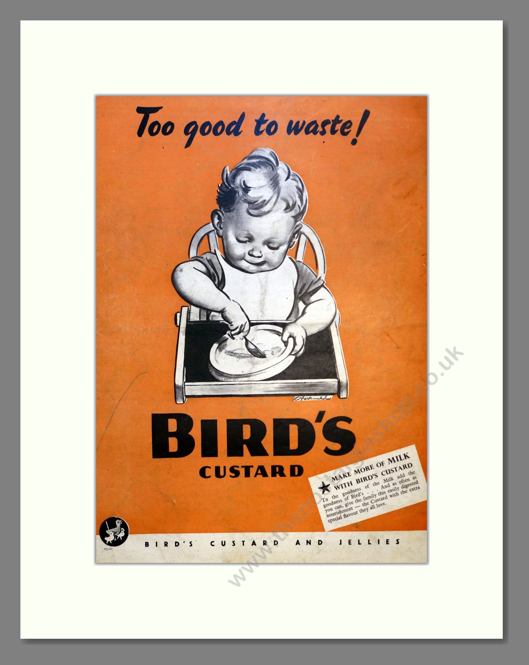 Bird's Custard. Vintage Advert 1941 (ref AD301723)