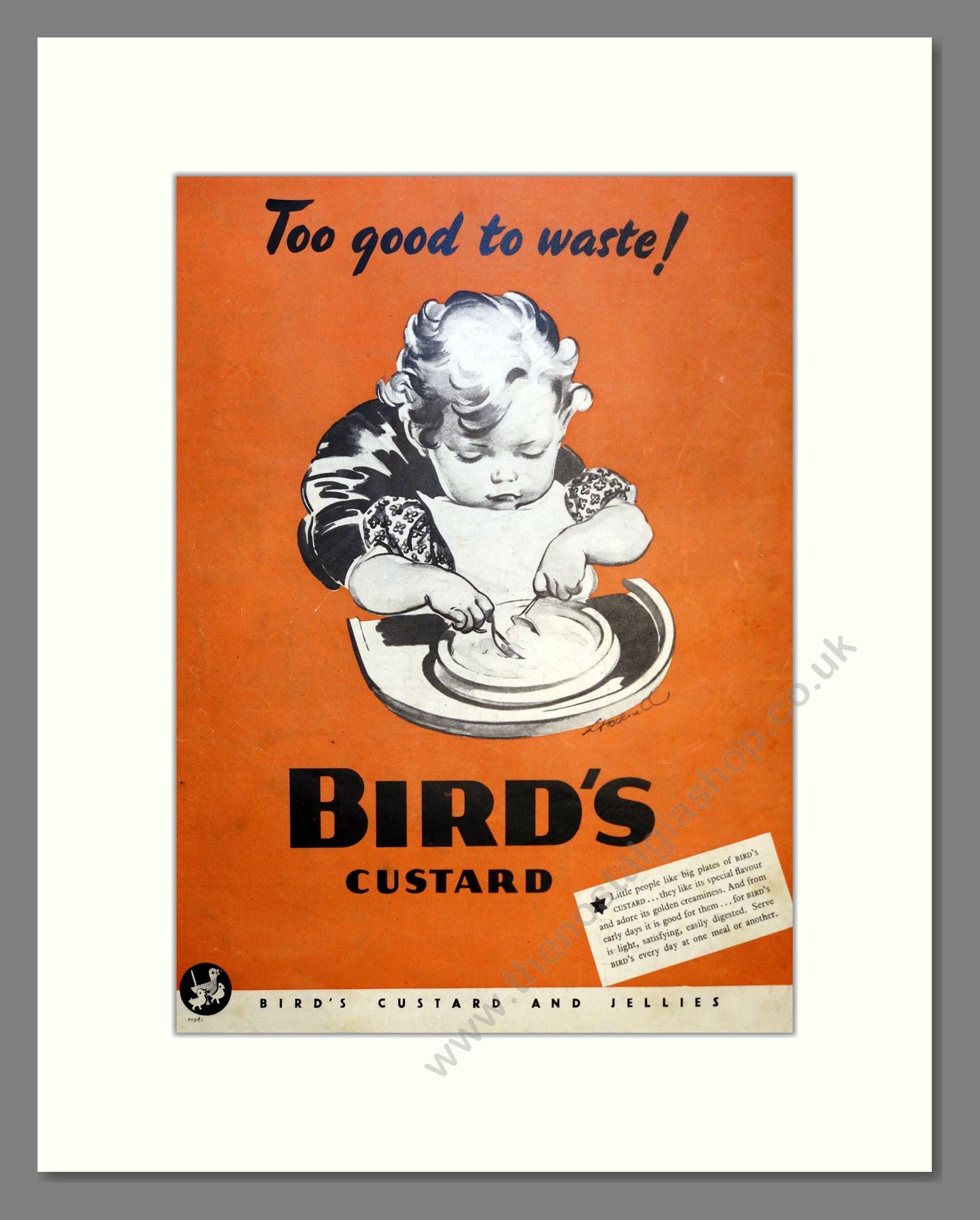 Bird's Custard. Vintage Advert 1941 (ref AD301725)