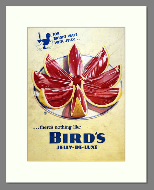 Bird's Jelly-De-Lux. Vintage Advert 1939 (ref AD301731)