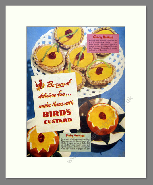 Bird's Custard. Vintage Advert 1950 (ref AD301737)