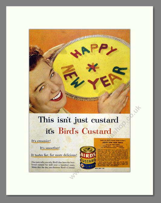Bird's Custard. Vintage Advert 1955 (ref AD301740)