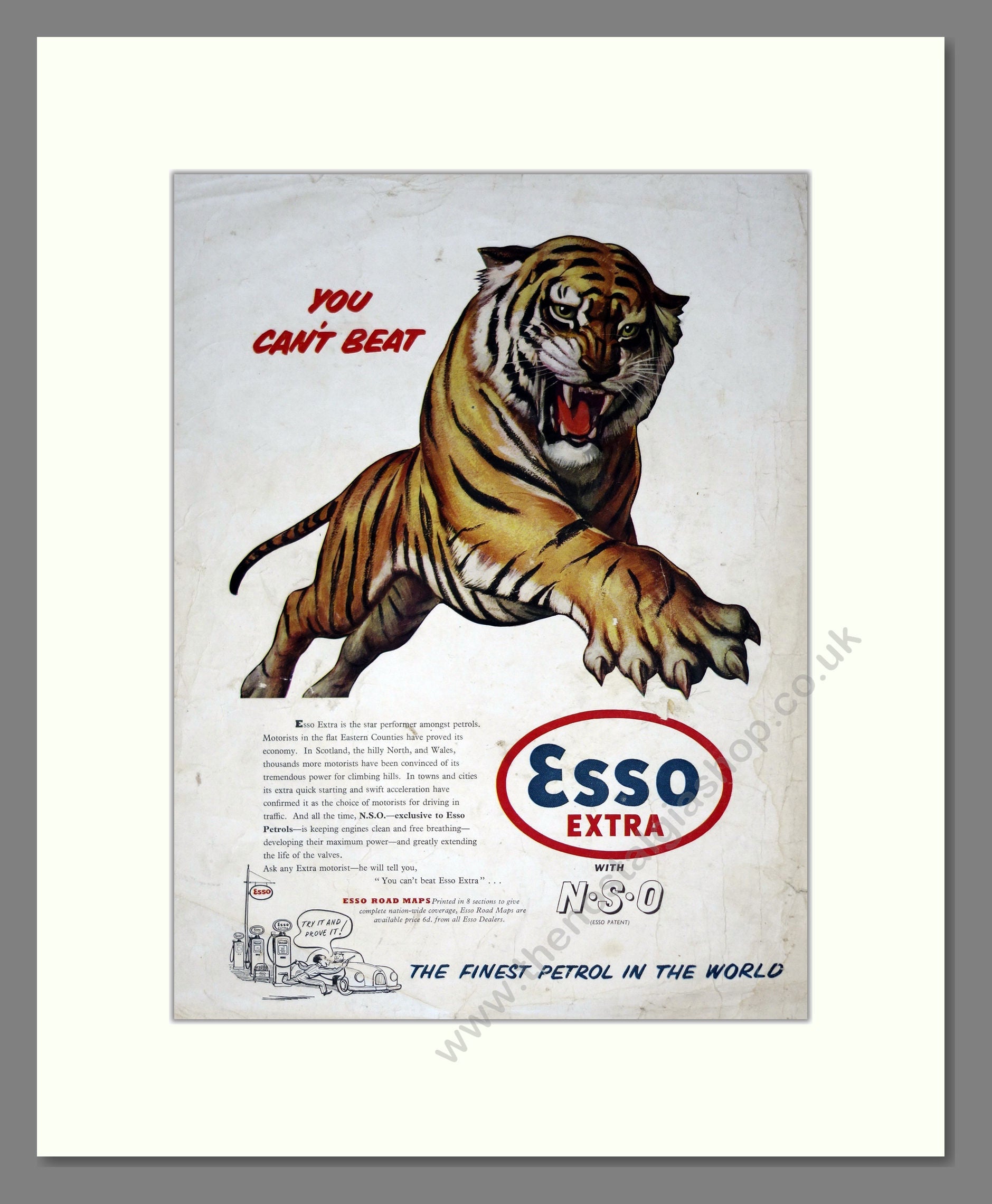 Esso Petrol. Vintage Advert (ref AD301753) – The Nostalgia Shop