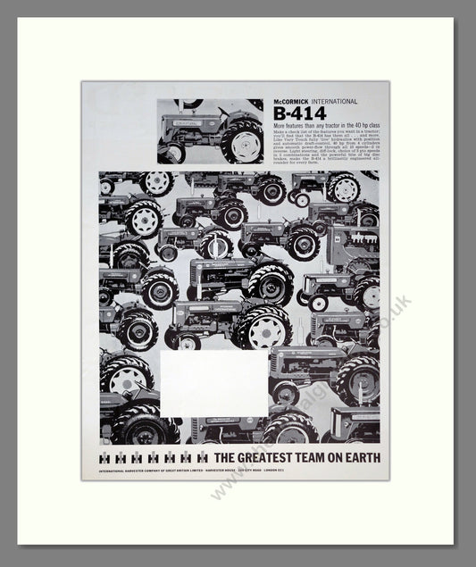 McCormick International B-414. Vintage Advert (ref AD301766)