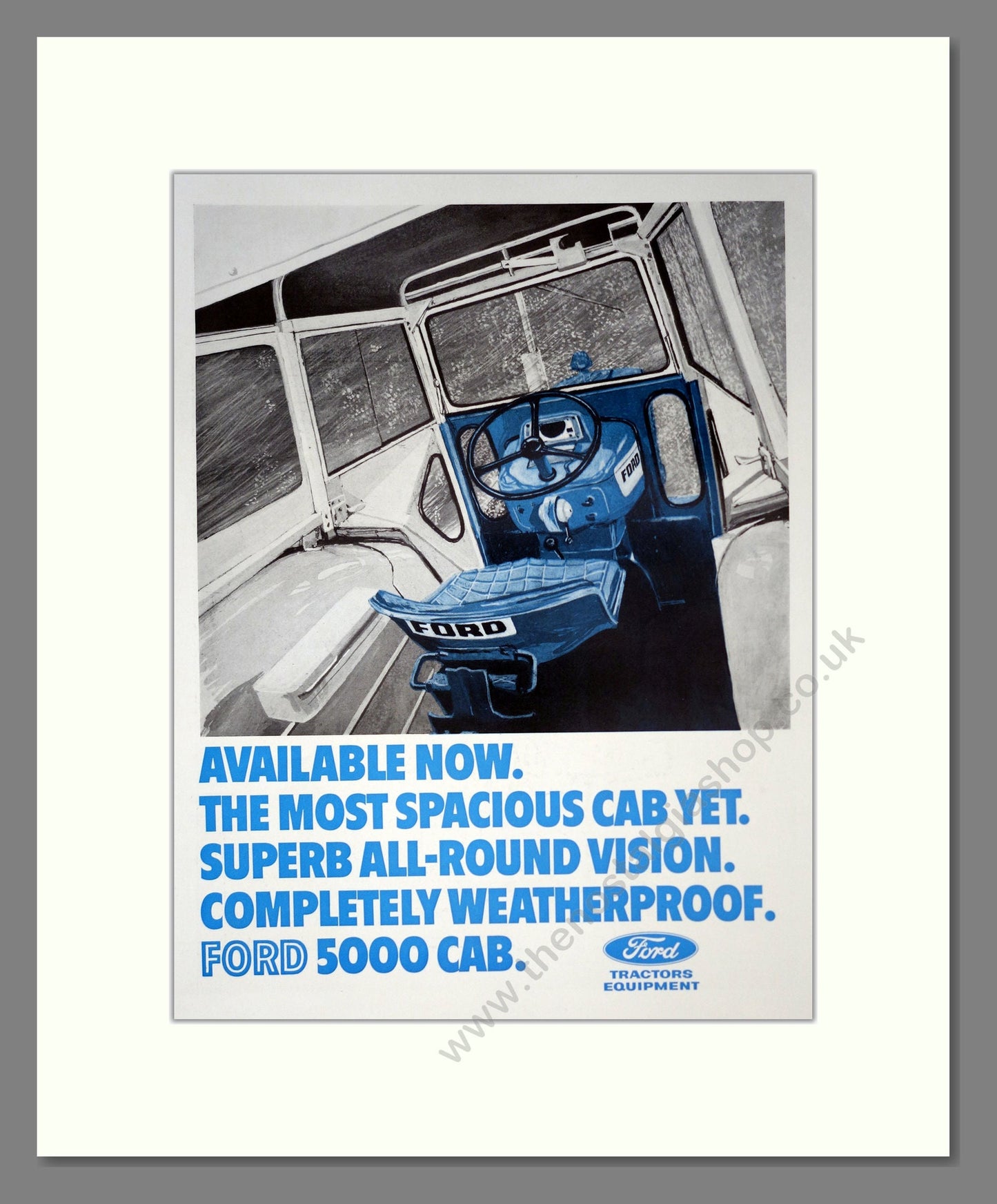 Ford Tractors. Vintage Advert (ref AD301784)