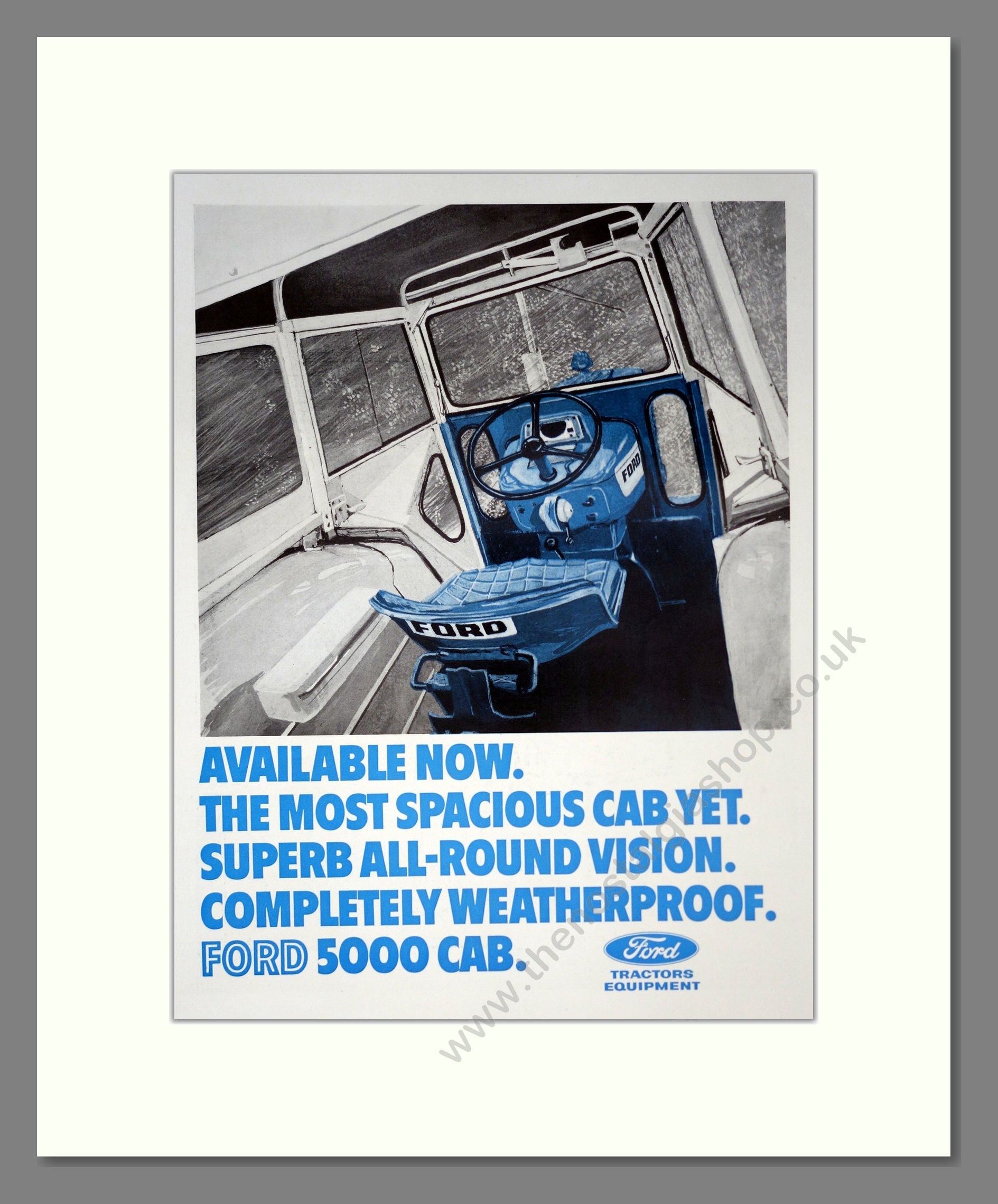 Ford Tractors. Vintage Advert (ref AD301784)