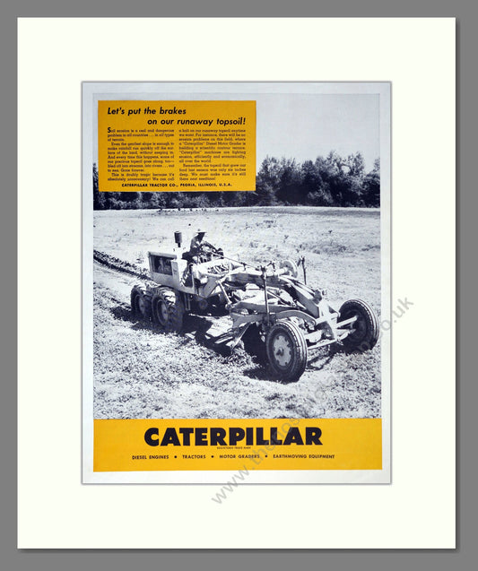 Caterpillar. Vintage Advert (ref AD301823)